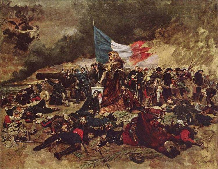 Jean-Louis-Ernest Meissonier The siege of Paris in 1870